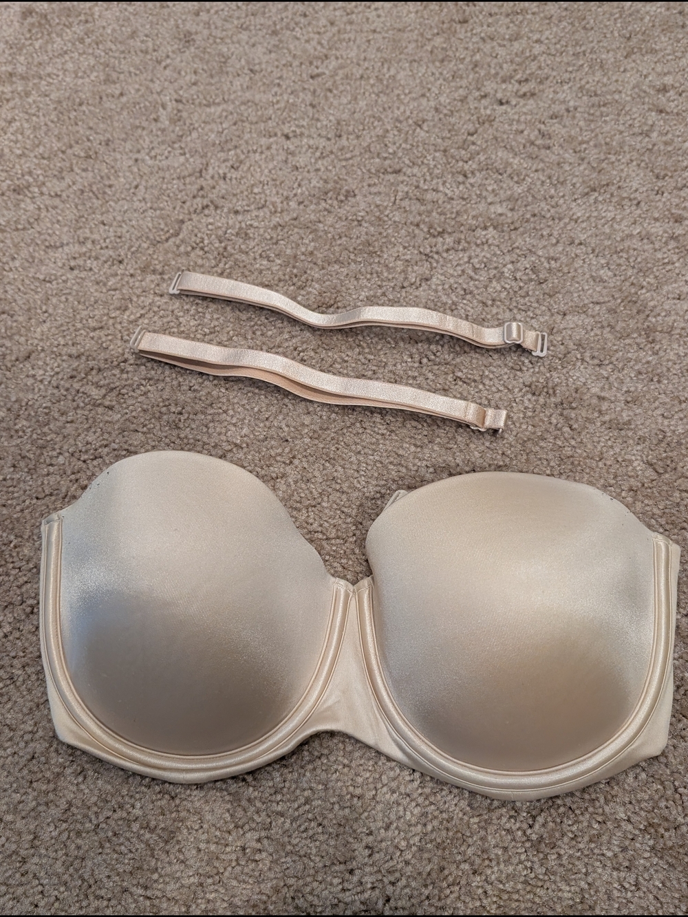 Maidenform Convertible Strapless Bra in Champagne Beige